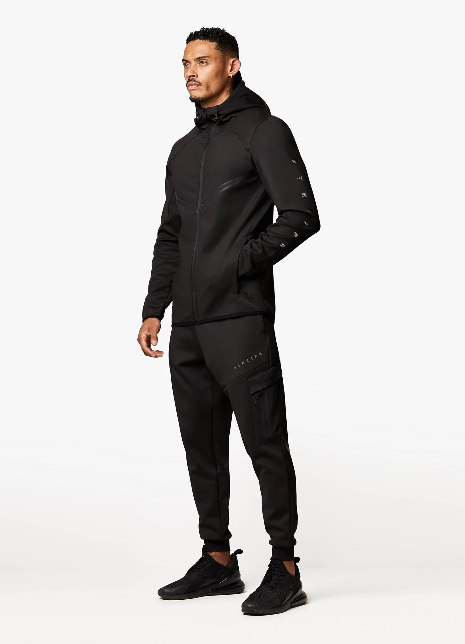 Gym King Stealth Tech Tracksuit - Black 3 Gym King Stealth Tech Tracksuit - Black