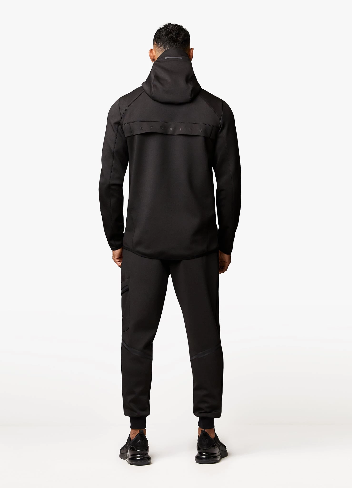 Gym King Stealth Tech Tracksuit - Black 5 Gym King Stealth Tech Tracksuit - Black - Image 3