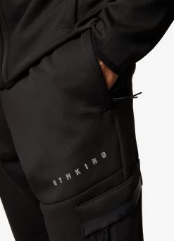 Gym King Stealth Tech Poly Jogger - Black 14 Gym King Stealth Tech Poly Jogger - Black -Fit Wear Shop STEALTHTECHHOOD JOGGER BLACKTST A2BNTTSB A2BNW 28