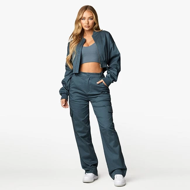 Gym King Woven Tracksuit - Storm Blue 4 Gym King Woven Tracksuit - Storm Blue - Image 2