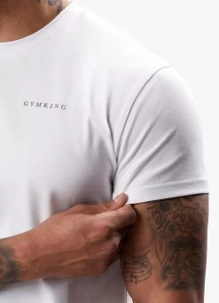 Gym King Arnold Show Success Tee - White -Fit Wear Shop SUCCESSTEE WHITE272