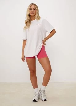 Gym King Spirit Of Summer Boyfriend Tee - White -Fit Wear Shop SUMMERBFTEE WHITEWST A2D3N 220