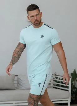 Gym King Taped Jersey Short - Mint 12 Gym King Taped Jersey Short - Mint -Fit Wear Shop TAPE MINT