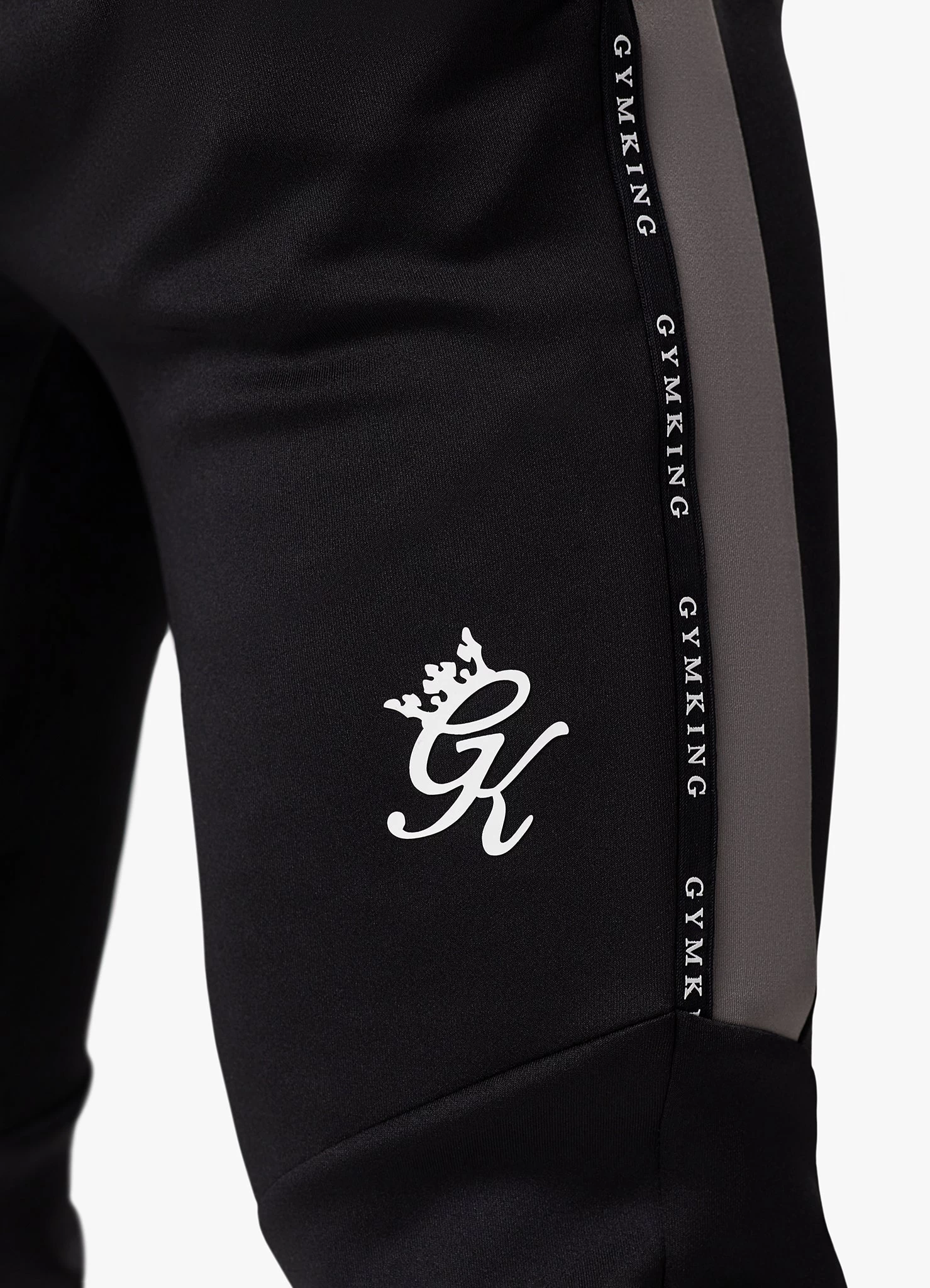 Gym King Taped Core Plus Jogger - Black 9 Gym King Taped Core Plus Jogger - Black - Image 7