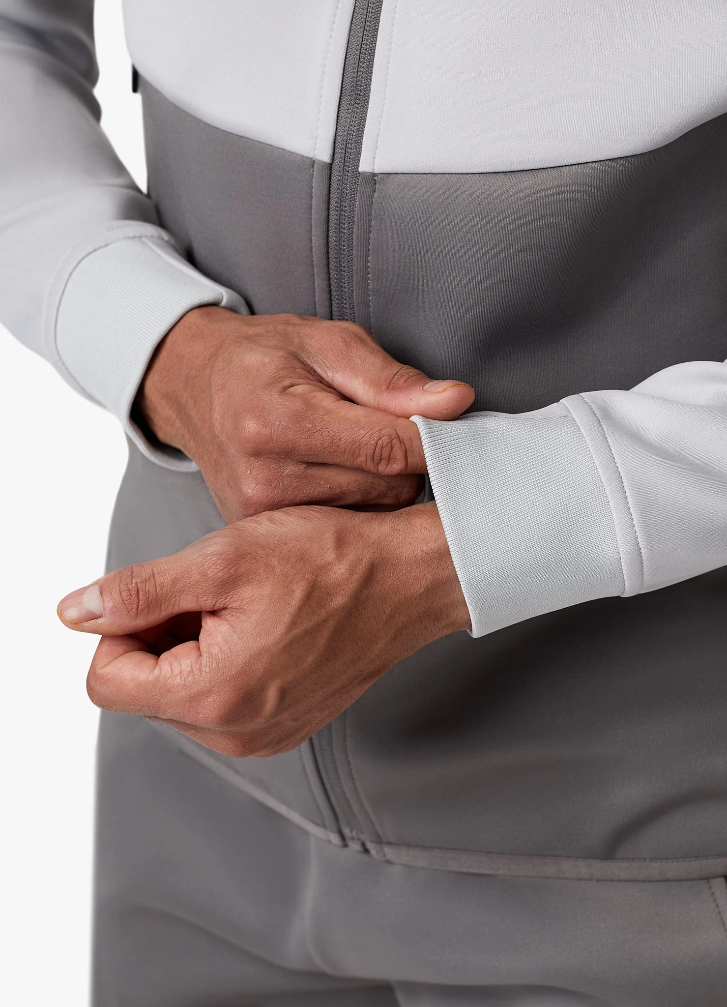 Gym King Taped Core Plus Tracksuit - Silver Grey/Steel 13 Gym King Taped Core Plus Tracksuit - Silver Grey/Steel - Image 11