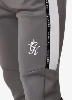 Gym King Taped Core Plus Jogger - Steel 15 Gym King Taped Core Plus Jogger - Steel -Fit Wear Shop TAPEDCOREPLUSFZHOOD JOGGER SILVERGREYSTEELHDE B2CVPTSB B2CVU 122