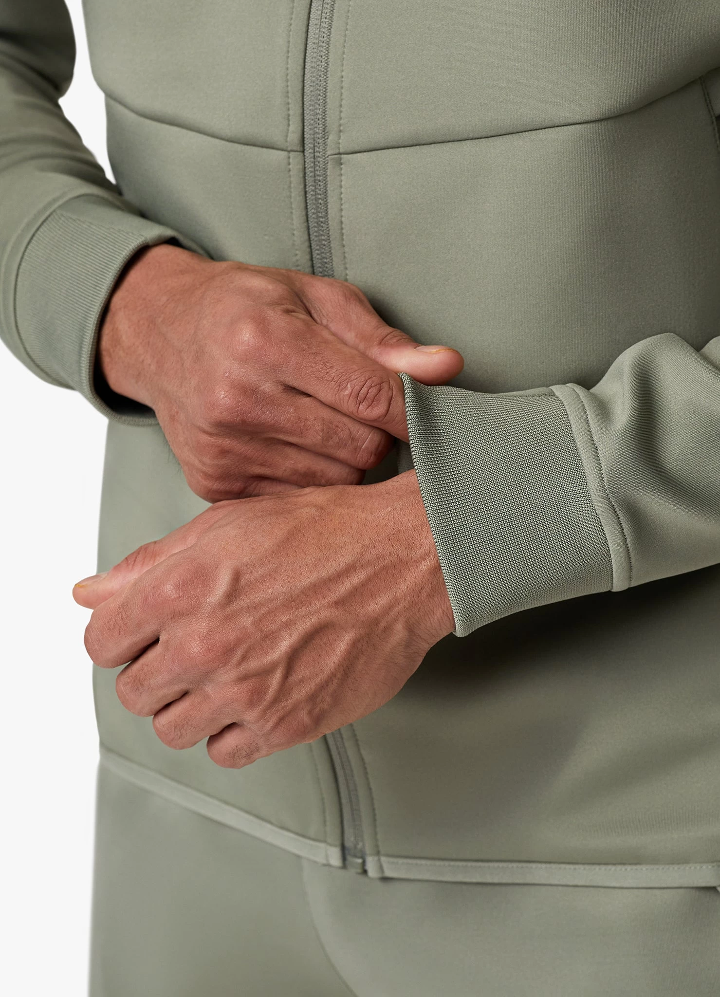 Gym King Taped Core Plus Tracksuit - Soft Khaki 13 Gym King Taped Core Plus Tracksuit - Soft Khaki - Image 11