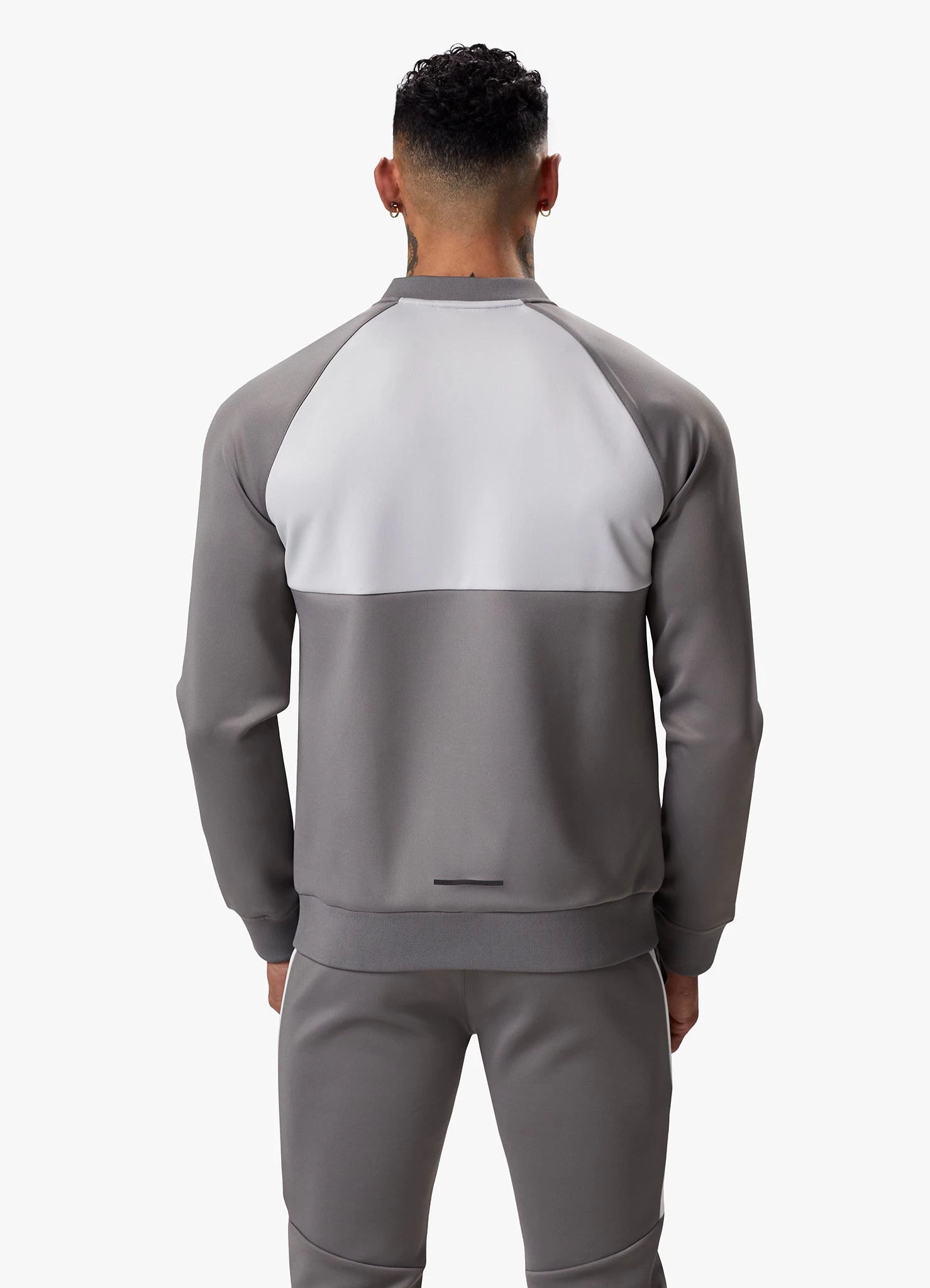 Gym King Taped Core Plus Jacket - Steel/Silver Grey 5 Gym King Taped Core Plus Jacket - Steel/Silver Grey - Image 3