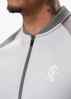 Gym King Taped Core Plus Jacket - Steel/Silver Grey 21 Gym King Taped Core Plus Jacket - Steel/Silver Grey -Fit Wear Shop TAPEDCOREPLUSJACKET STEELSILVERGREYCJK B2CVY 103
