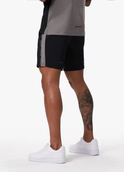 Gym King Taped Core Plus Short - Black -Fit Wear Shop TAPEDCOREPLUSTEE SHORT BLACKSST B2CW3SHR B2CW8 17