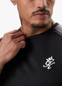 Gym King Taped Core Plus Tee - Black -Fit Wear Shop TAPEDCOREPLUSTEE SHORT BLACKSST B2CW3SHR B2CW8 19