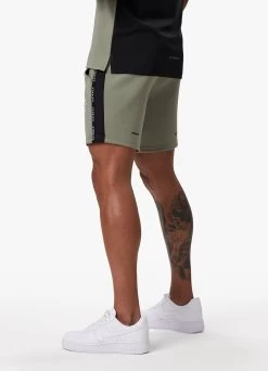 Gym King Taped Core Plus Short - Soft Khaki 16 Gym King Taped Core Plus Short - Soft Khaki -Fit Wear Shop TAPEDCOREPLUSTEE SHORT SOFTKHAKISST B2CW5SHR B2CW9 48