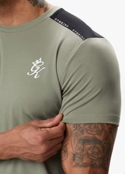 Gym King Taped Core Plus Tee - Soft Khaki -Fit Wear Shop TAPEDCOREPLUSTEE SHORT SOFTKHAKISST B2CW5SHR B2CW9 51