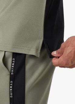 Gym King Taped Core Plus Tee - Soft Khaki -Fit Wear Shop TAPEDCOREPLUSTEE SHORT SOFTKHAKISST B2CW5SHR B2CW9 53