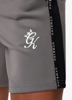 Gym King Taped Core Plus Short - Steel -Fit Wear Shop TAPEDCOREPLUSTEE SHORT STEELSST B2CW1SHR B2CW6 64