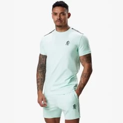 Gym King Taped Jersey Tee - Mint 11 Gym King Taped Jersey Tee - Mint -Fit Wear Shop TAPEDJERSEYTEE SHORT MINTSST A2CIESHR A2CIJ 02copy
