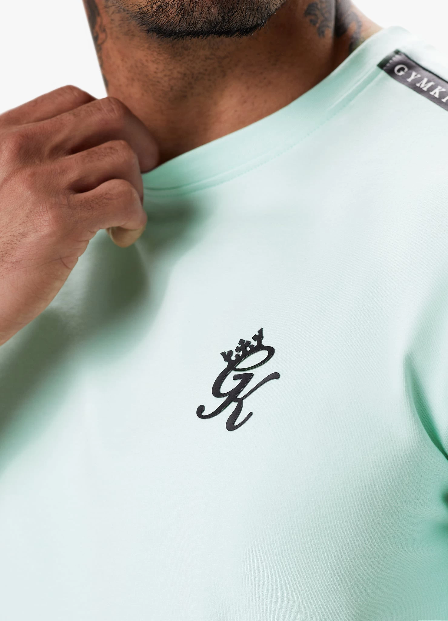 Gym King Taped Jersey Tee - Mint 9 Gym King Taped Jersey Tee - Mint - Image 7