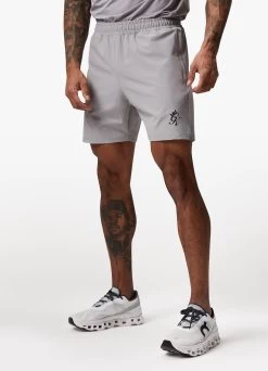 Gym King Training Division Short - Shadow Grey -Fit Wear Shop TRAININGTEE SHORT SHADOWGREYSST A2BKQSHR A2C1P 310