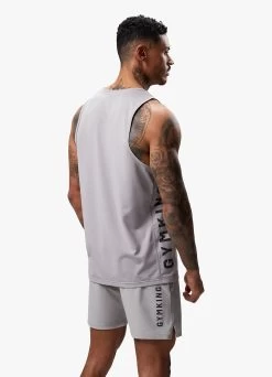 Gym King Training Division Vest - Shadow Grey 15 Gym King Training Division Vest - Shadow Grey -Fit Wear Shop TRAININGVEST SHORT SHADOWGREYVST A2BOSHR A2C1P 228