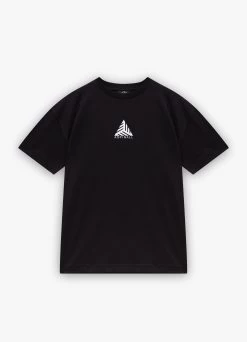 Gym King X Aspinall Limited Edition Established Tee - Black -Fit Wear Shop TeeFront