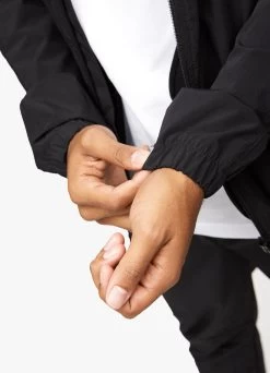 Gym King Utility Woven Bomber - Black -Fit Wear Shop UTILITYWOVENBOMBER JOGGER BLACKTSB A27NXTST A27NS 335