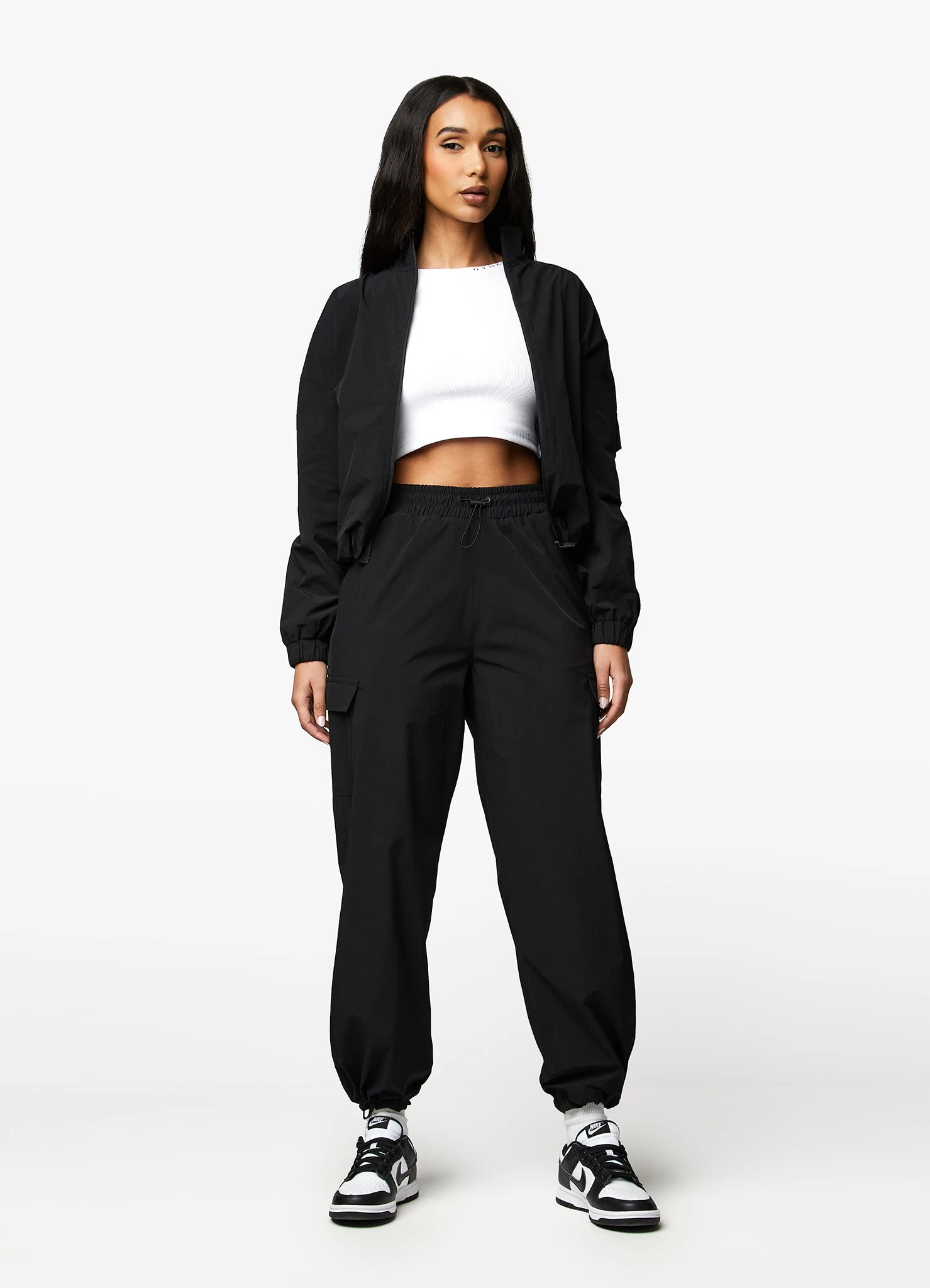 Gym King Utility Woven Tracksuit - Black 7 Gym King Utility Woven Tracksuit - Black - Image 5