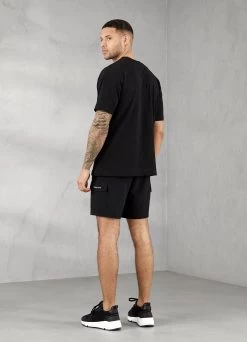Gym King Utility Woven Cargo Short - Black -Fit Wear Shop UTILITYWOVENTEE SHORT BLACKSST A28YASHR A28YA 52 WEB