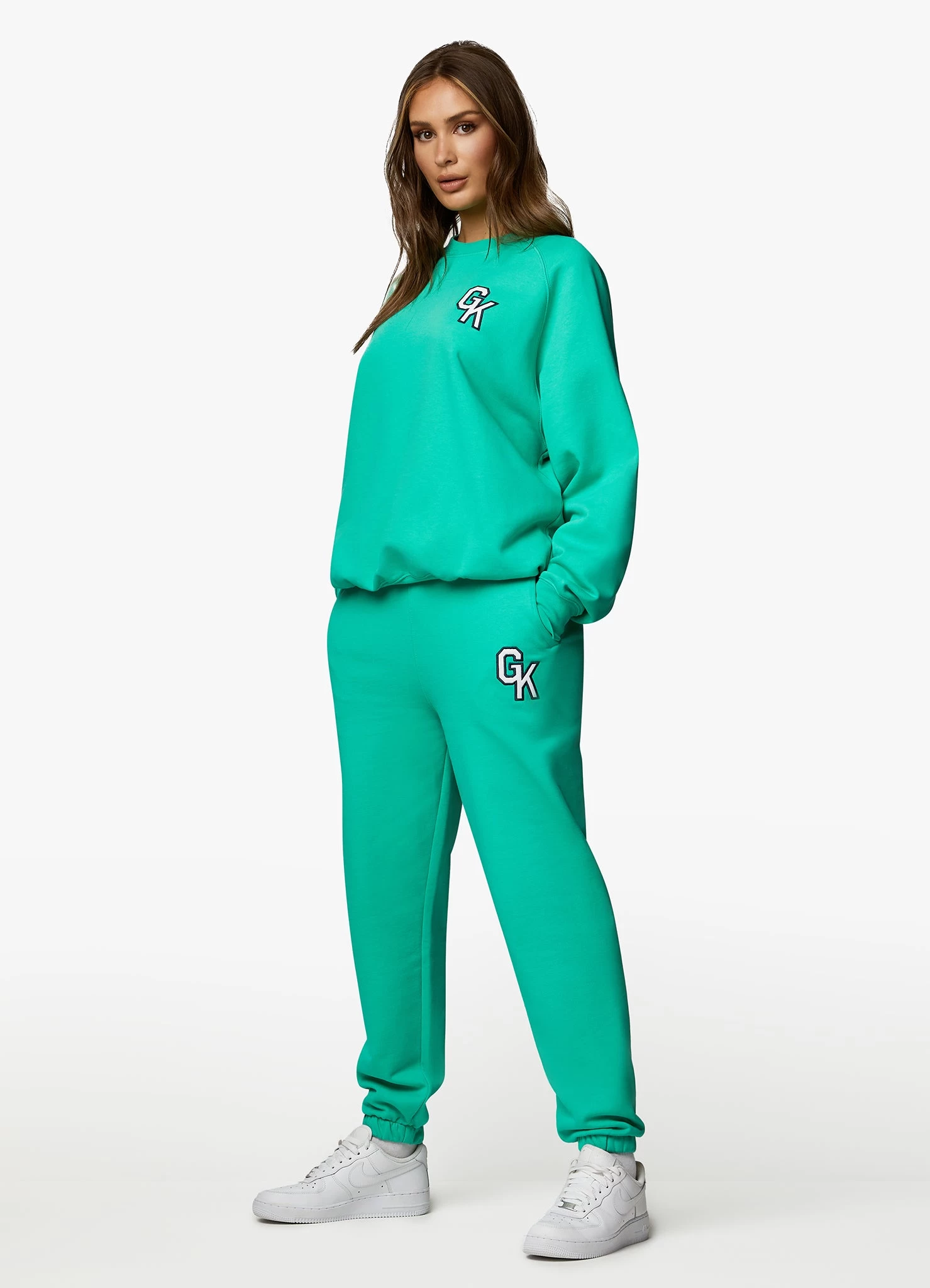 Gym King Varsity Jogger - Jade Green 10 Gym King Varsity Jogger - Jade Green - Image 8