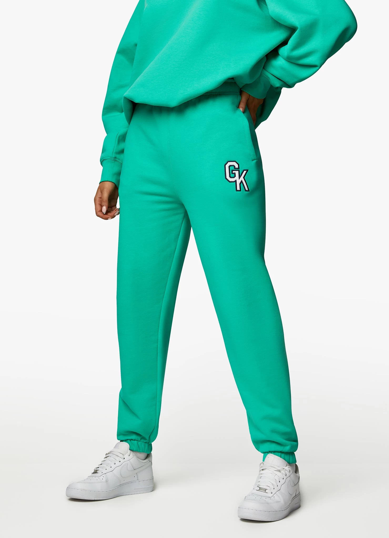 Gym King Varsity Jogger - Jade Green 6 Gym King Varsity Jogger - Jade Green - Image 4