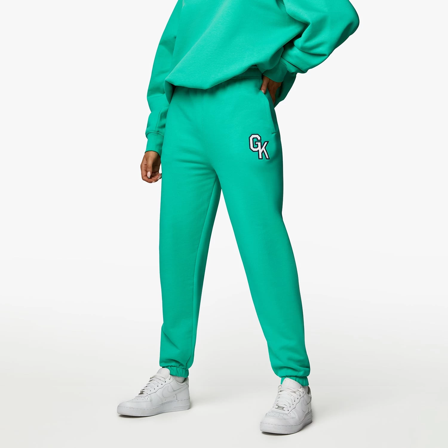 Gym King Varsity Jogger - Jade Green 4 Gym King Varsity Jogger - Jade Green - Image 2
