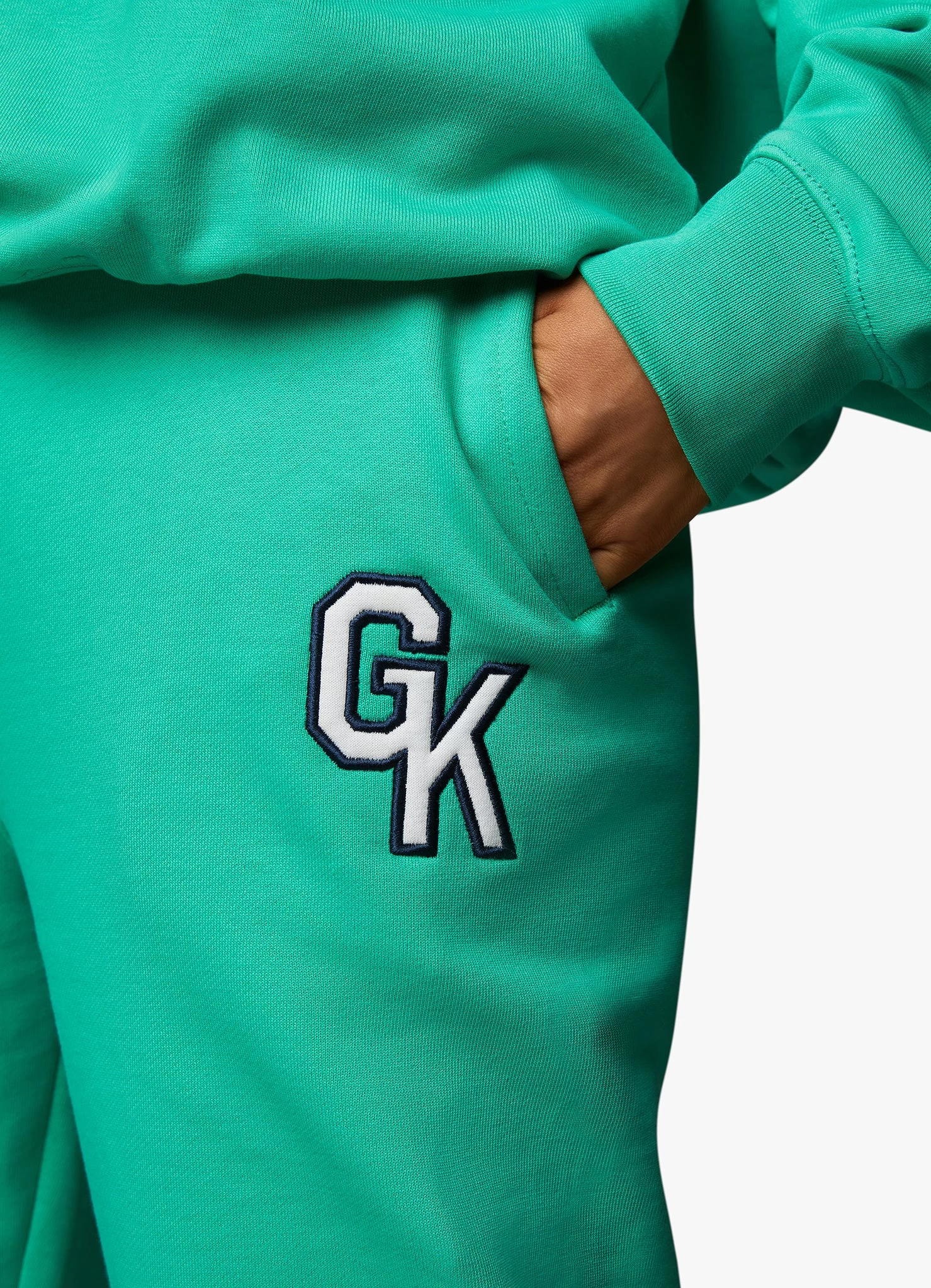 Gym King Varsity Jogger - Jade Green 7 Gym King Varsity Jogger - Jade Green - Image 5
