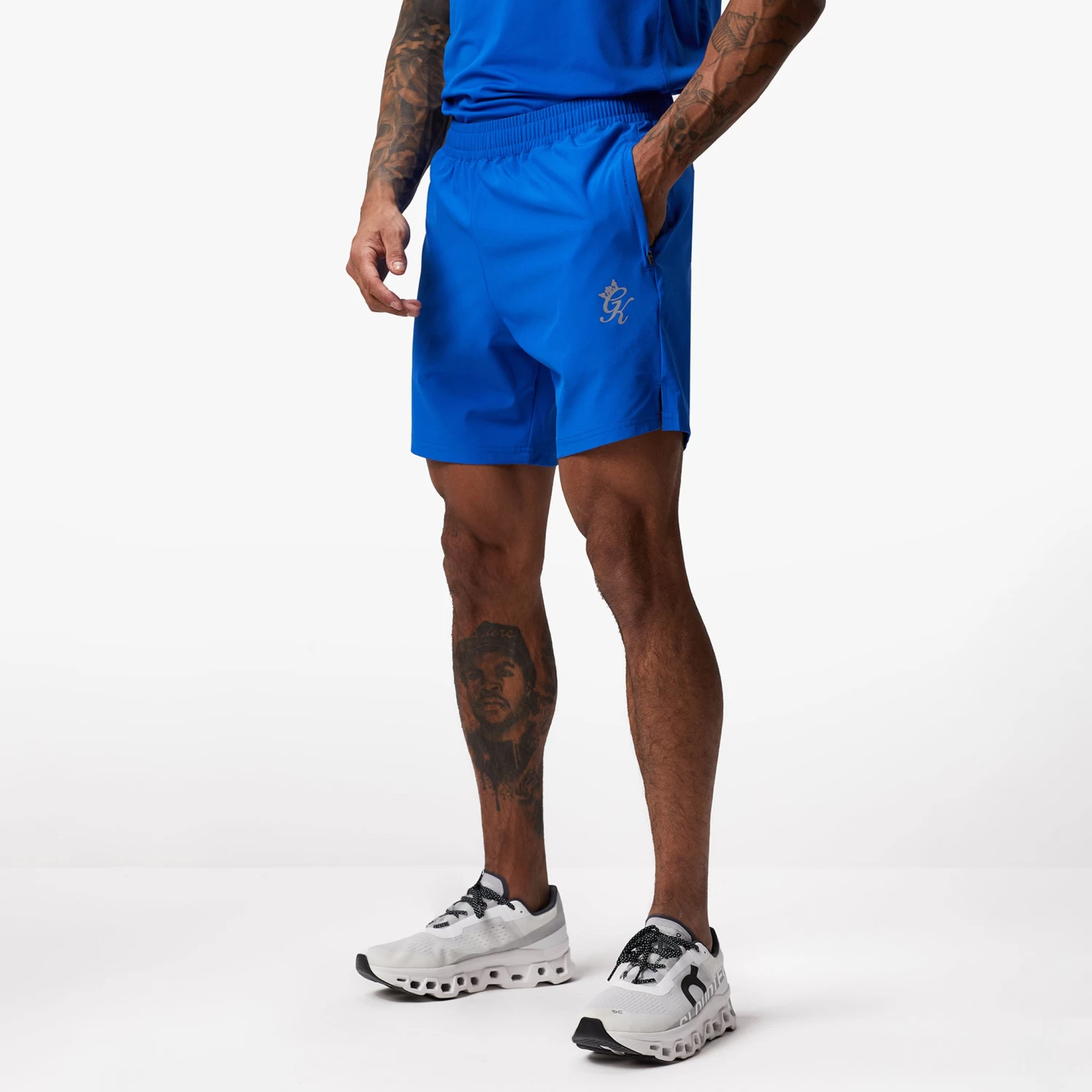 Gym King Energy 6" Short - Royal Blue 4 Gym King Energy 6" Short - Royal Blue - Image 2