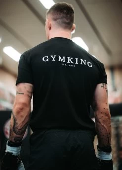 Gym King X Aspinall Limited Edition Established Tee - Black -Fit Wear Shop aspinall4