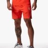 Gym King Flex 6" Short - Chilli Red/White -Fit Wear Shop c2
