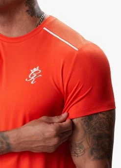 Gym King Flex Tee - Chilli Red/White 12 Gym King Flex Tee - Chilli Red/White -Fit Wear Shop c8