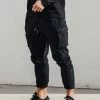 Gym King Rebellion Cargo Jogger - Black -Fit Wear Shop cargos2