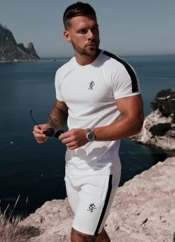 Gym King Core Plus Poly Tee - White -Fit Wear Shop corewhite