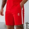 Gym King Core Plus Poly Short - Chilli Red -Fit Wear Shop cpp chilli