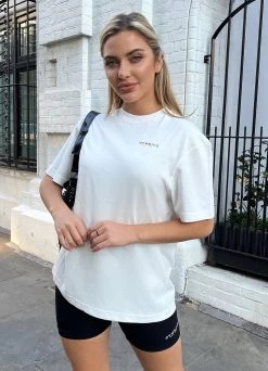 Gym King Established Boyfriend Tee - Cream -Fit Wear Shop est cream set