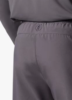 Gym King Flex 6" Short - Fossil Grey/Black -Fit Wear Shop f16