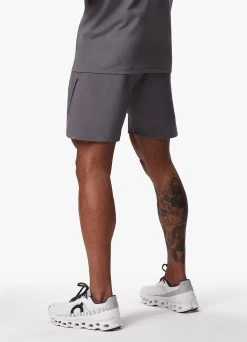 Gym King Flex 6" Short - Fossil Grey/Black -Fit Wear Shop f4 870a9d85 79de 4767 a372 a8488eb11f82