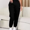 Gym King Established Relaxed Jogger - Black/White -Fit Wear Shop jog