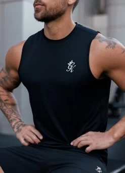 Gym King Energy Vest - Black -Fit Wear Shop joss energyvest