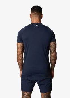 Gym King Energy Tee - Navy -Fit Wear Shop leonback