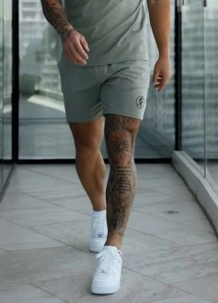 Gym King Pro Logo Short V2 - Khaki
