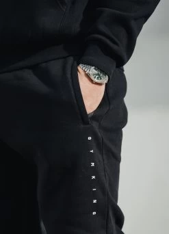 Gym King Rebellion Jogger - Black -Fit Wear Shop rebel detail