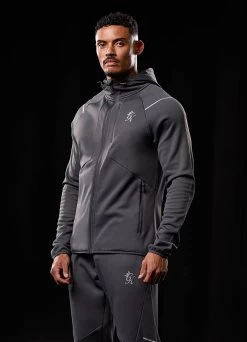 Gym King Reflect Poly FZ Hood - Graphite -Fit Wear Shop reflect 2