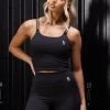 Gym King 365 Long Line Tank - Black -Fit Wear Shop tankk