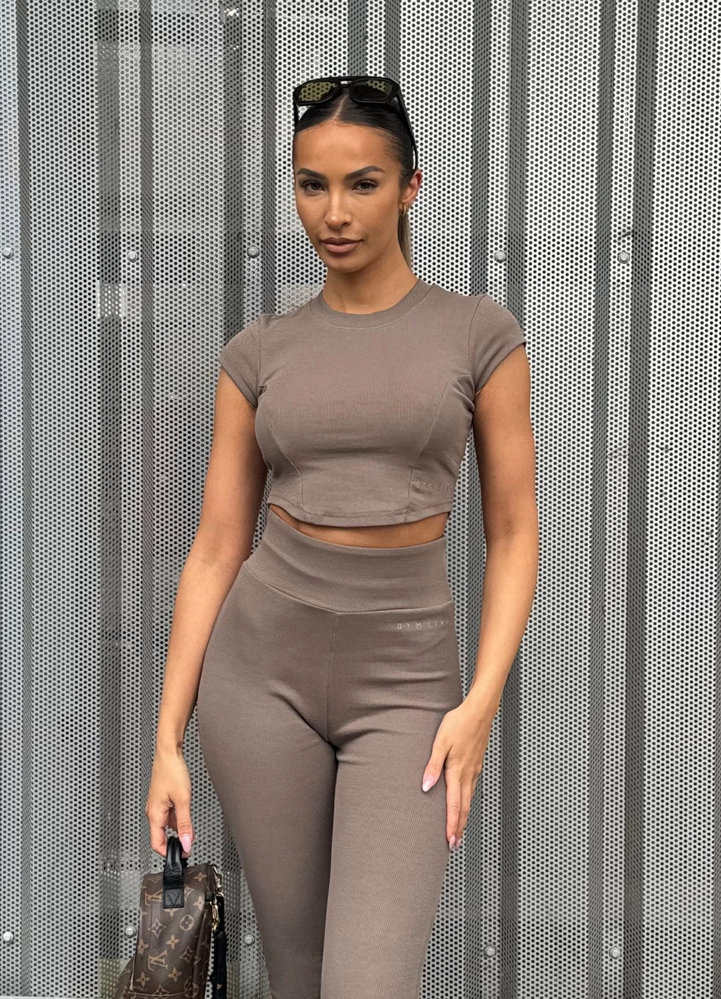 Gym King Refresh Contoured Rib Top - Deep Mink 9 Gym King Refresh Contoured Rib Top - Deep Mink - Image 7