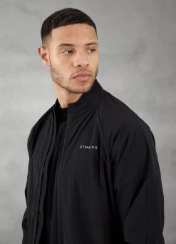 Gym King Utility Woven Bomber - Black -Fit Wear Shop util bomber